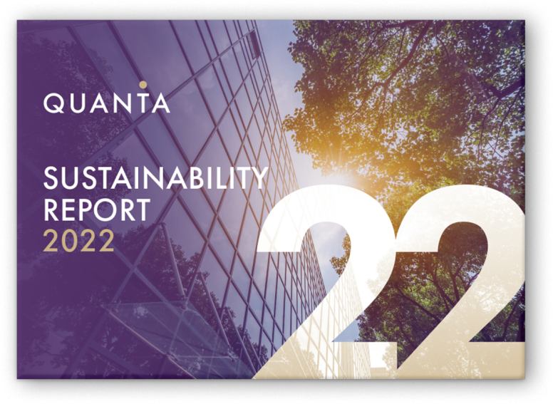 The-Quanta-Group-2022-Sustainability-Report-Cover